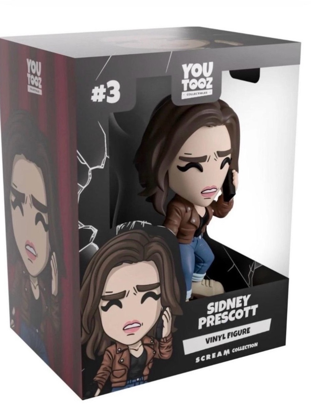 Sidney Prescott You Tooz Vinyl Figure + Scream 7 IMAX Movie Poster - NIB!!